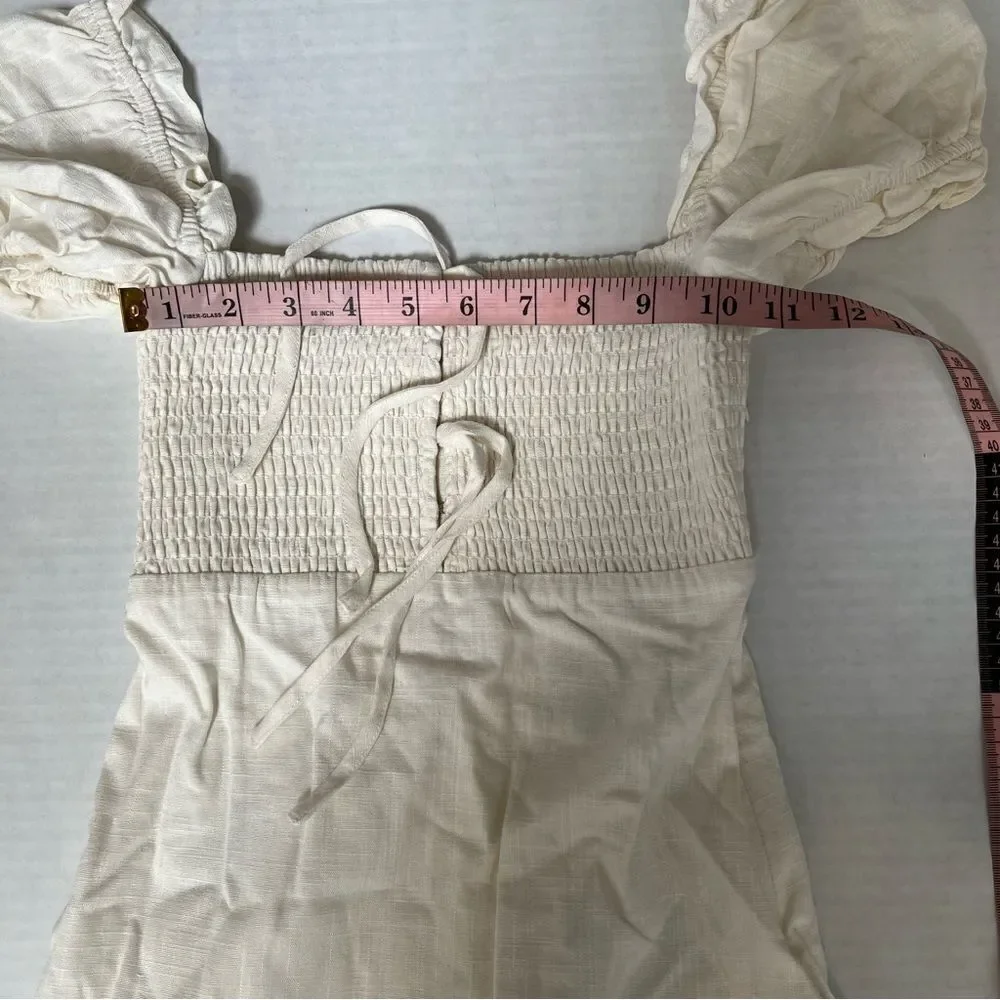 NWOT Revolve x ASTR The Label Nina Dress in Off White | Size XS
